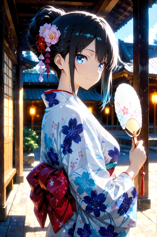 夏、笑顔ひとつで