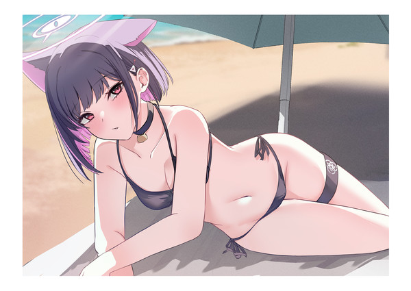 カズサと海