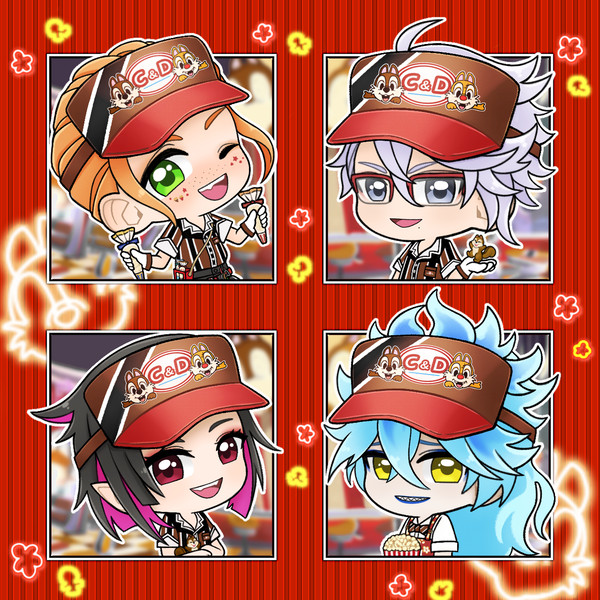 はじける！ハッピーポップコーン ～#C&Dダイナーへようこそ！～