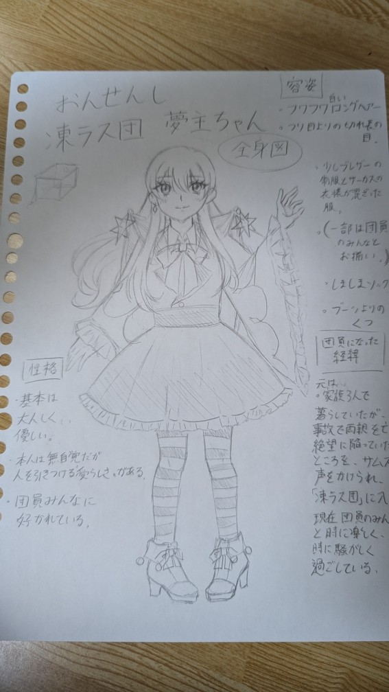 おんせんしの凍ラス団　夢主ちゃん🌹