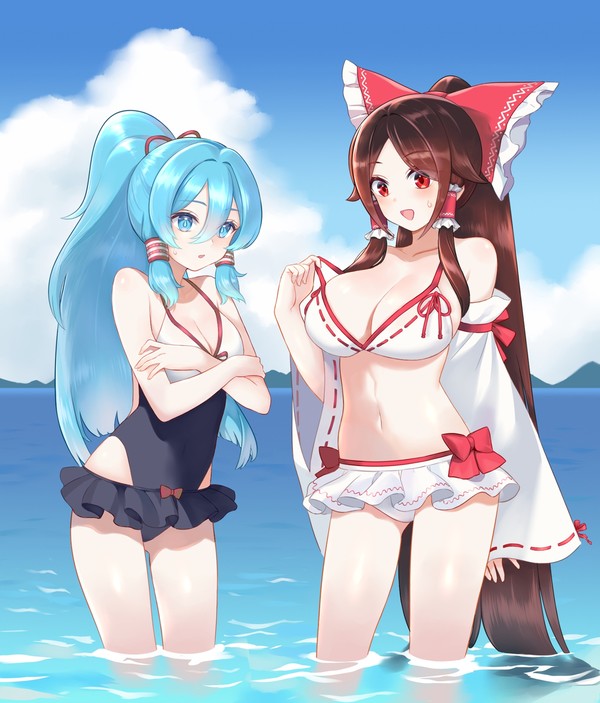 夏天果然要穿泳装！