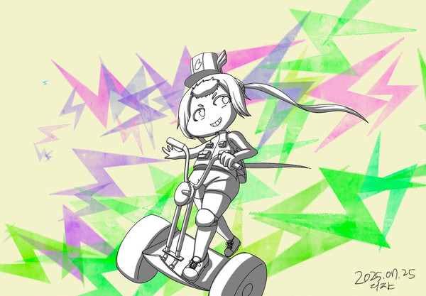 病気の間に描いたシュパン(トリッカル)