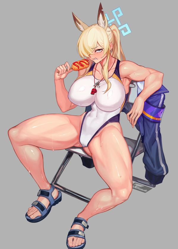 수영복 칸나