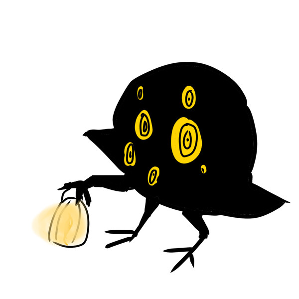 初描き