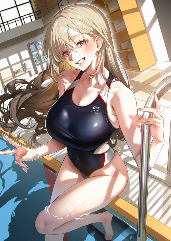 競泳ギャル