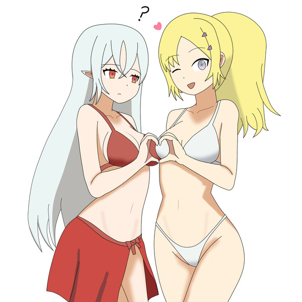 赫と白