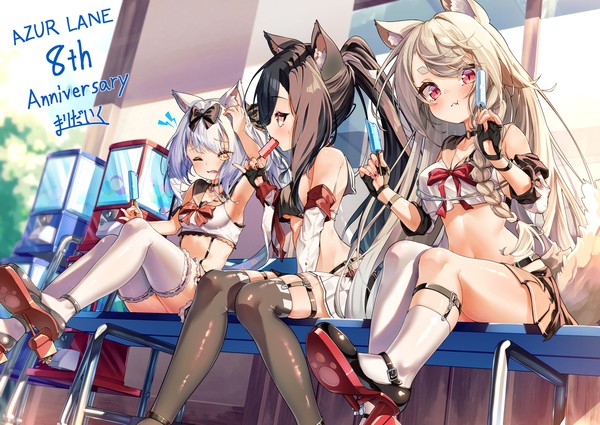 アズレン8周年記念　ファンアート