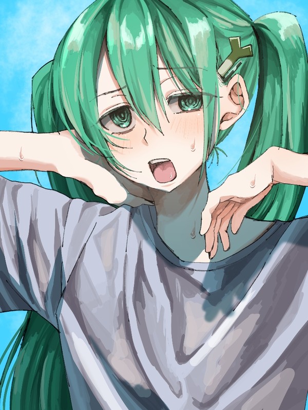 あつい…