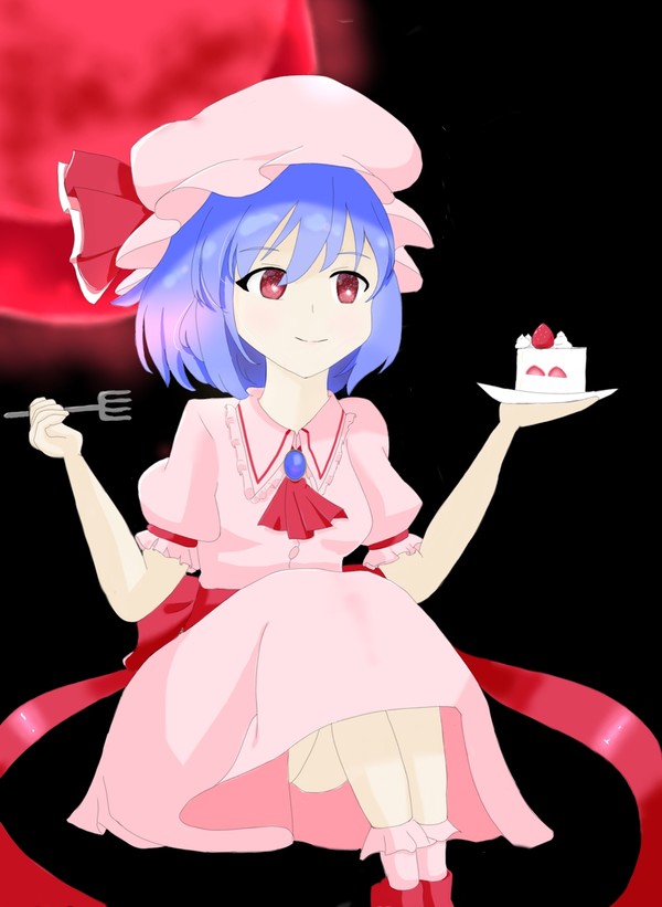 ショートケーキとレミリア