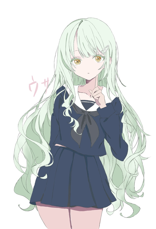 若葉睦 セーラー服