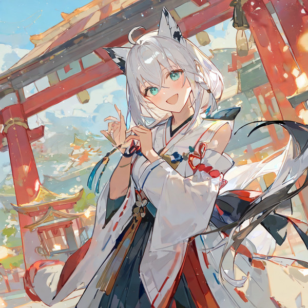 フブさん(巫女姿)