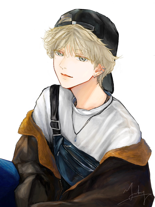 創作男子