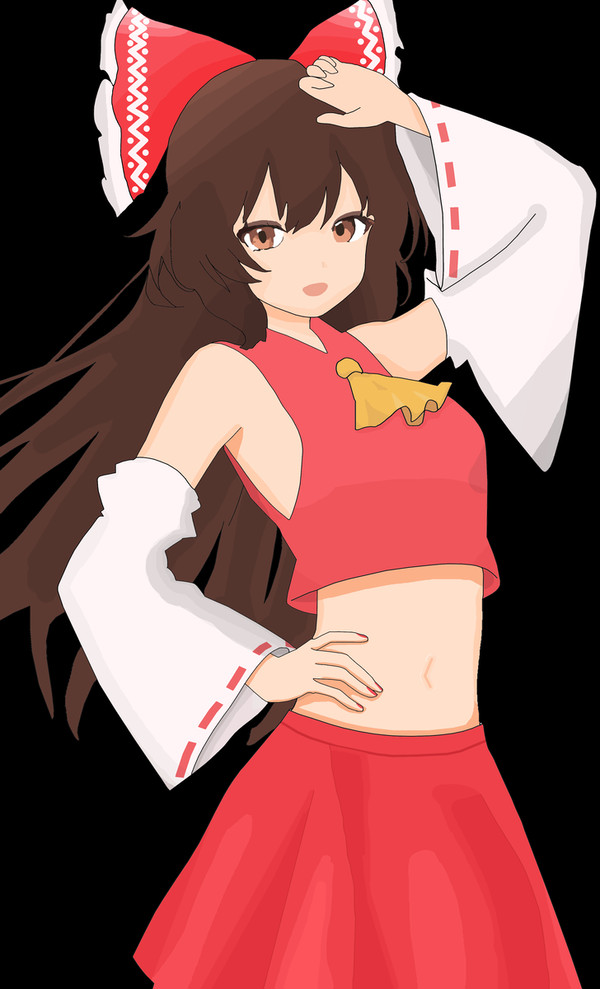 Reimu Tummy