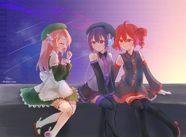 UTAU三人娘