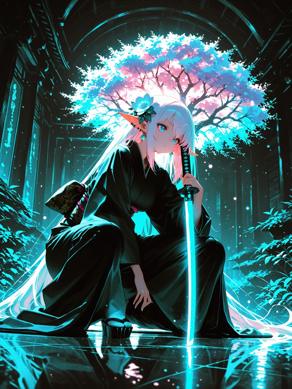 侍エルフさん