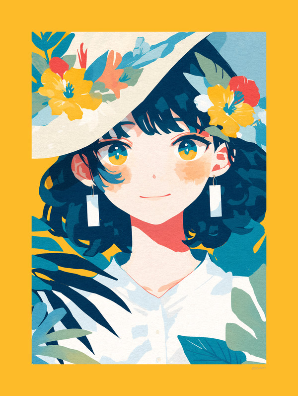 夏の色を纏って