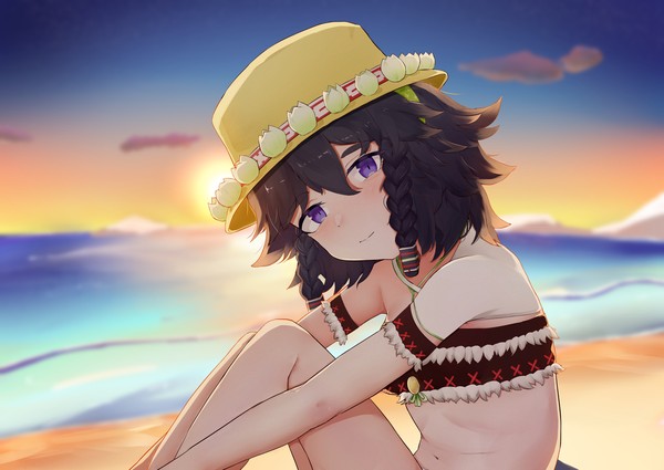 夏の里のピリカちゃん