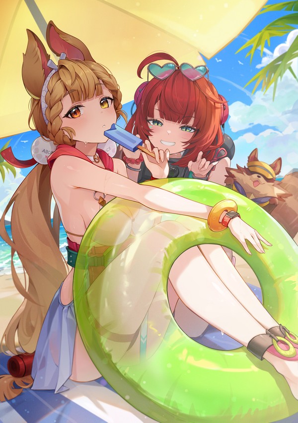 海辺で夏の過ごし方🏝🏖