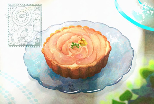 桃のタルト🍑🍰