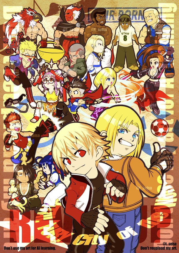 餓狼伝説CotWオールキャラ！