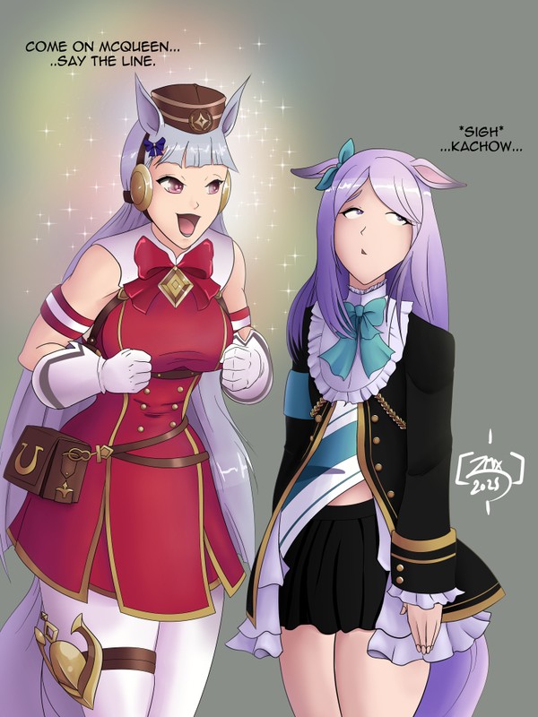 Goldship and Mejiro McQueen