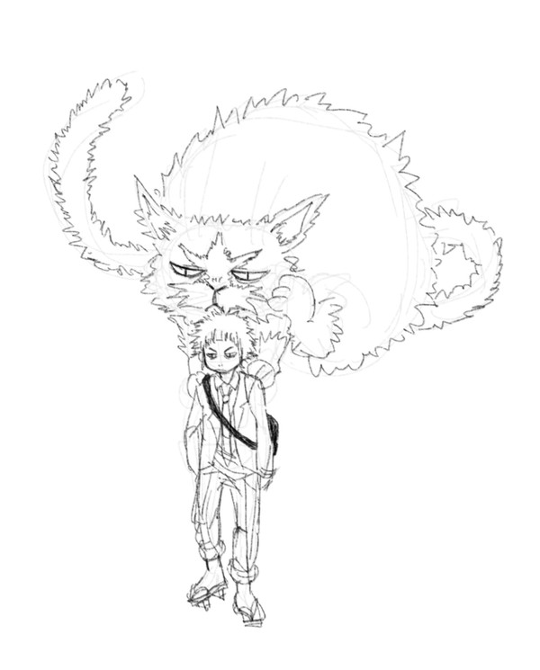 猫附梗史郎とナベシマ