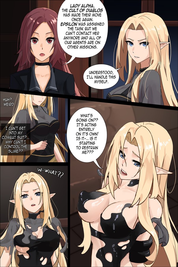 Alpha can't control her slime