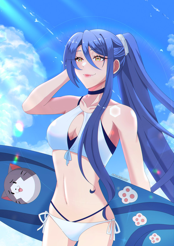 endless blue