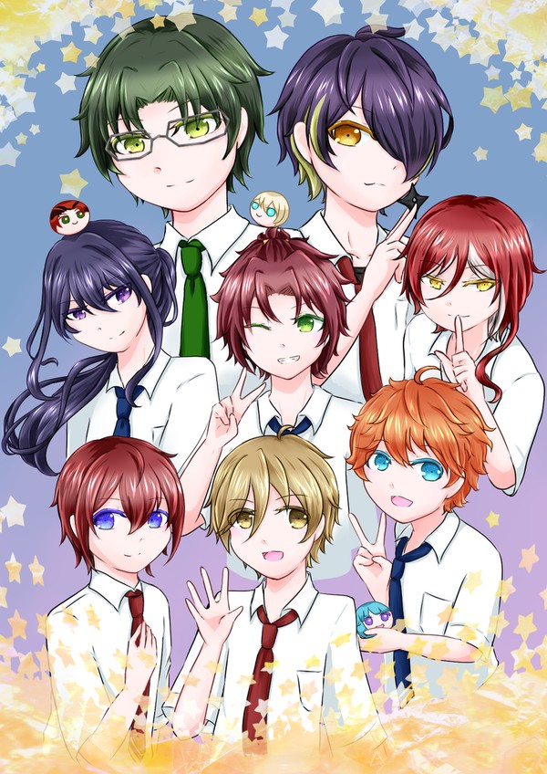 あんスタの推しキャラ描いてみた