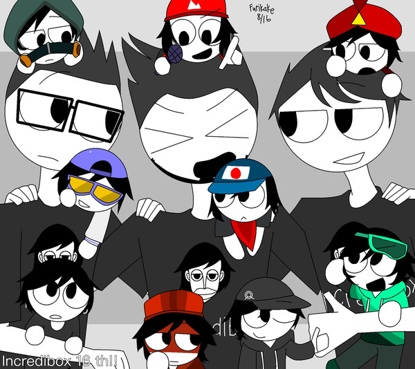 incredibox16周年記念イラスト