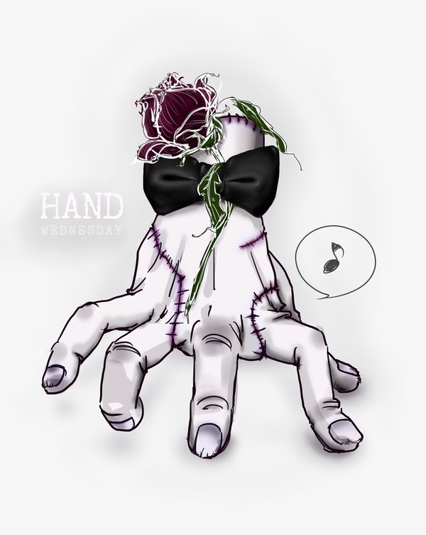 Wednesday handのデート