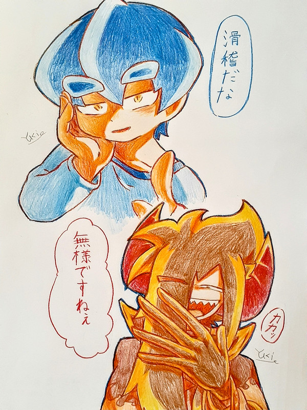 反転のお２人✧*｡