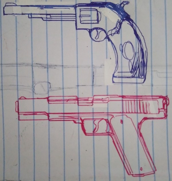 GTA PISTOL & REVOLVER