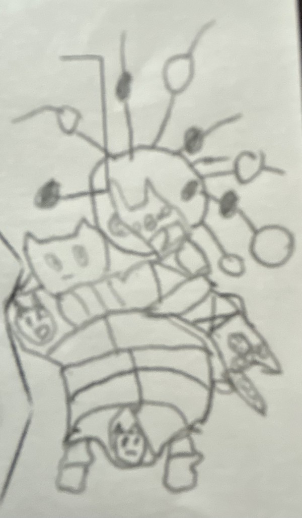 描きな、、、てめーの、「キラー、、クイーン、、を」