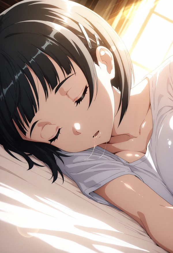 直葉のお眠り