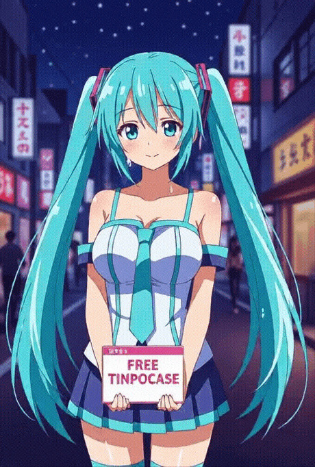 夜道のミクさん