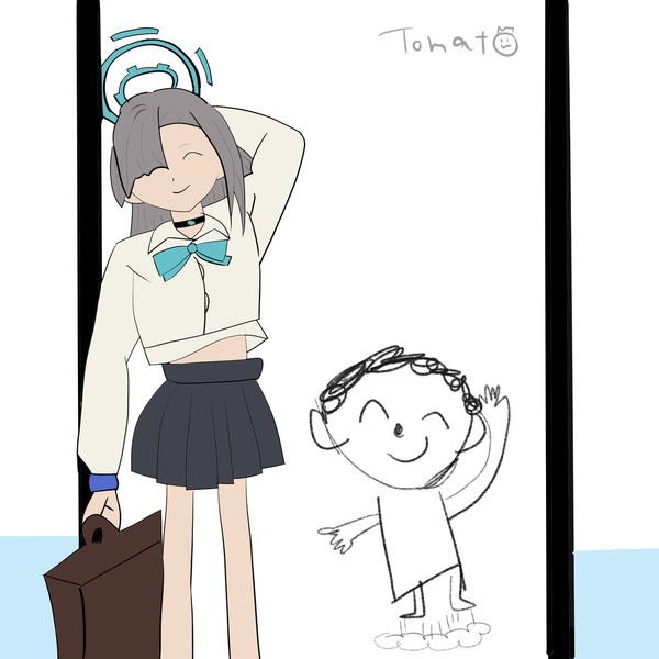 遅刻した二人