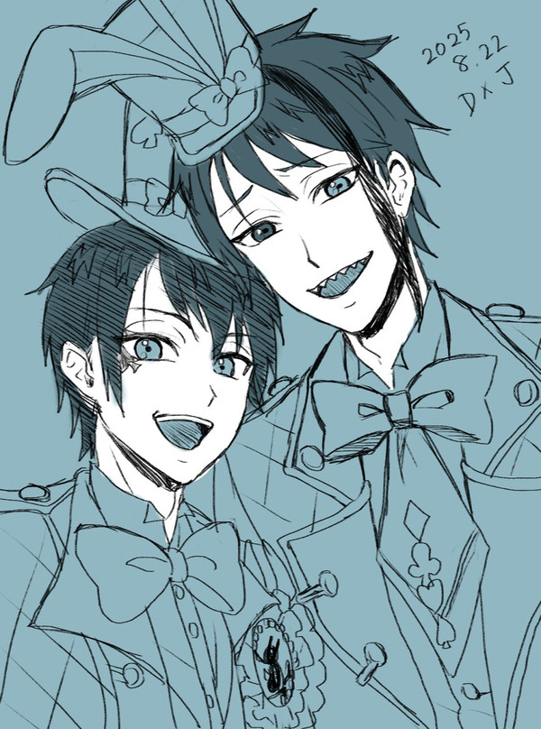 バニー落書き