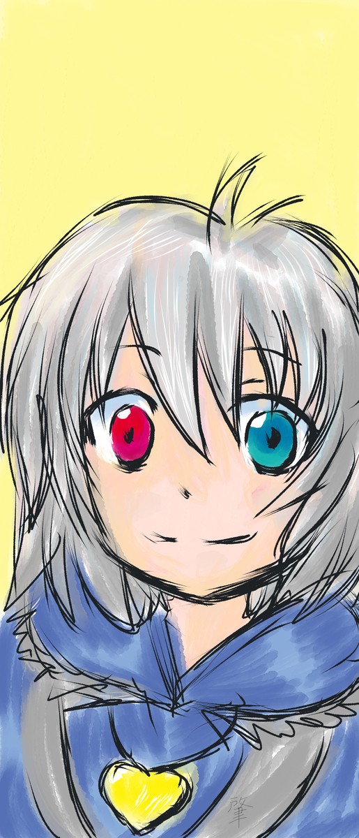 ヘッダーのイラスト　イラスト投稿お試しも兼ねて。