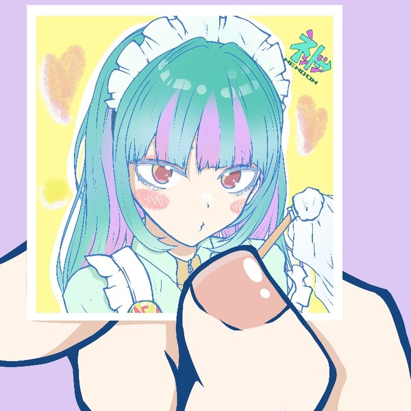 新人メイドちゃんの自己紹介シール