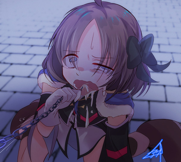 体内拘束魔法少女