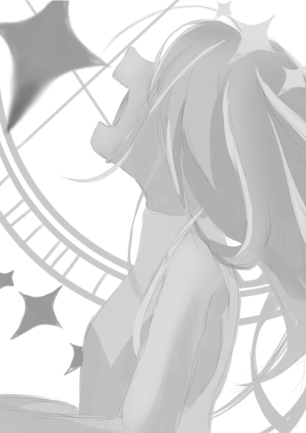 プロセカの没イラストが神すぎて衝動描き