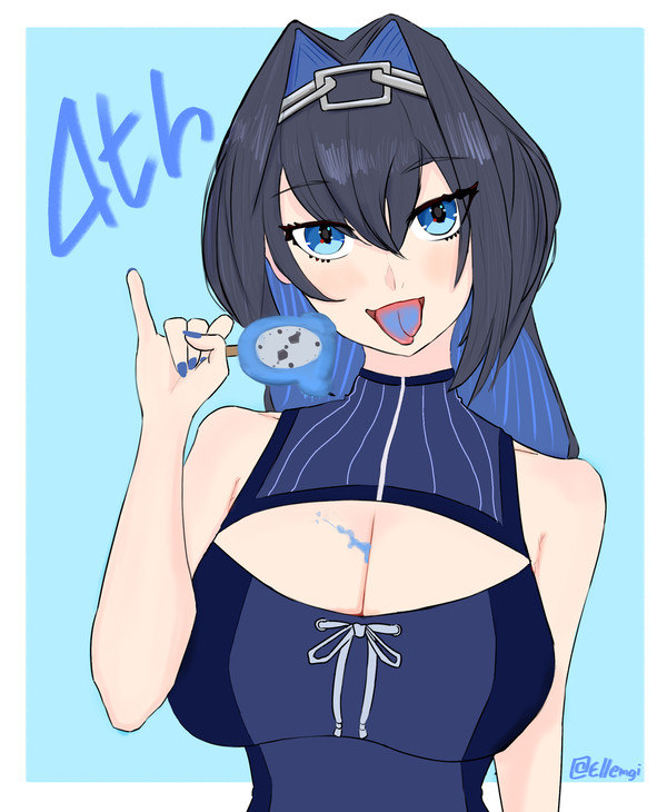 Holonatsu Popsicle Kronii