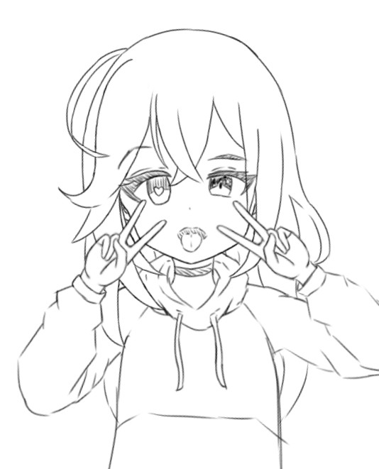 オッホアイ落書き