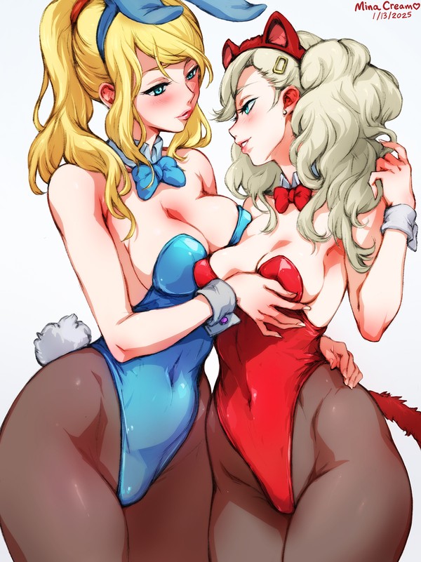 Samus x Ann Bunnygirls
