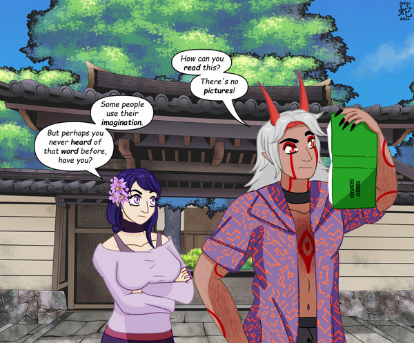 Anon Commission - Arataki and Ei