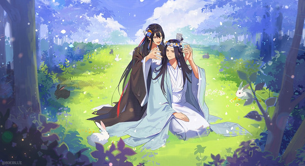 赏花