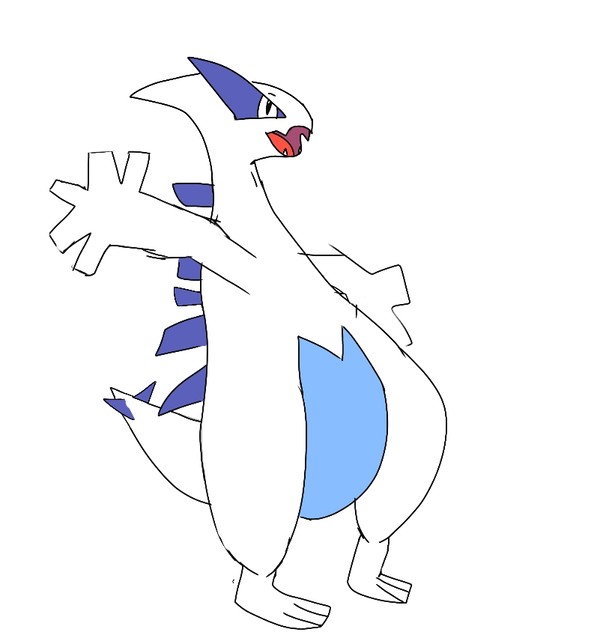 手振りルギア