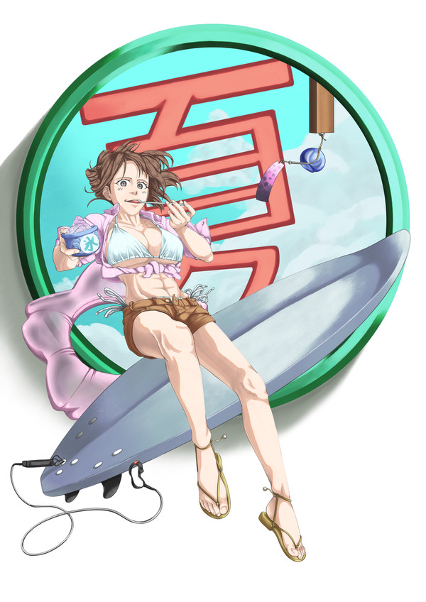 夏にかき氷！