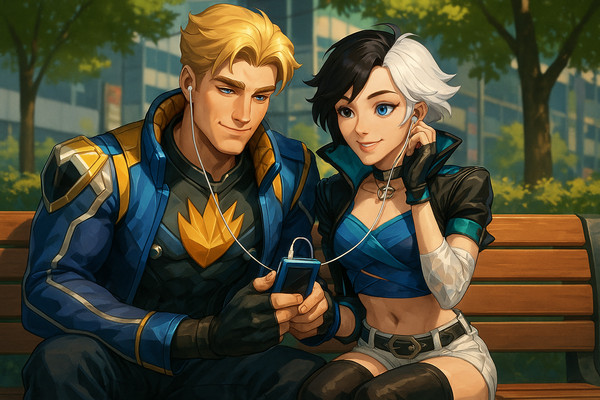 Star-Lord & Luna Snow